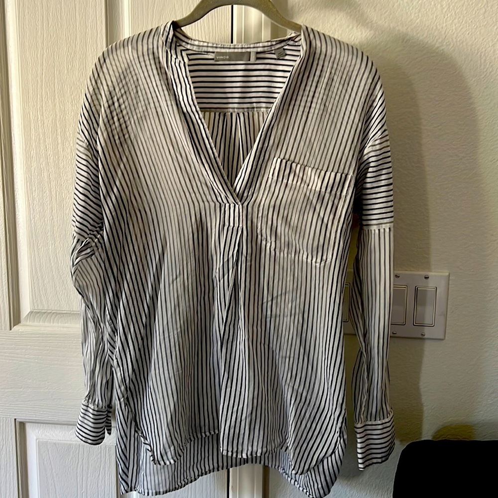 Vince Camuto Striped Blouse